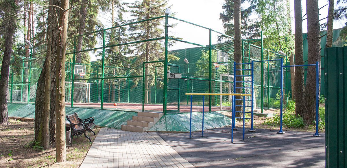 Спортивная площадка, поселок таунхаусов Елочка